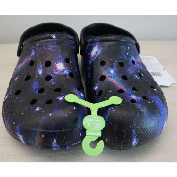 Crocs 205975-0C4 Unisex Sz Men's 10 Women's Sz 12 Baya Printed Lined Clogs - Picture 6 of 9